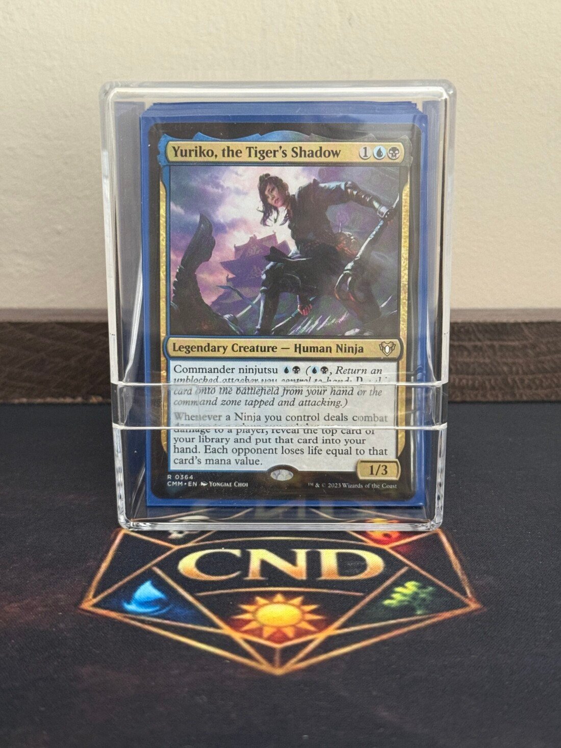 Yuriko Commander B3 - mazo Dimir de Ninjas
