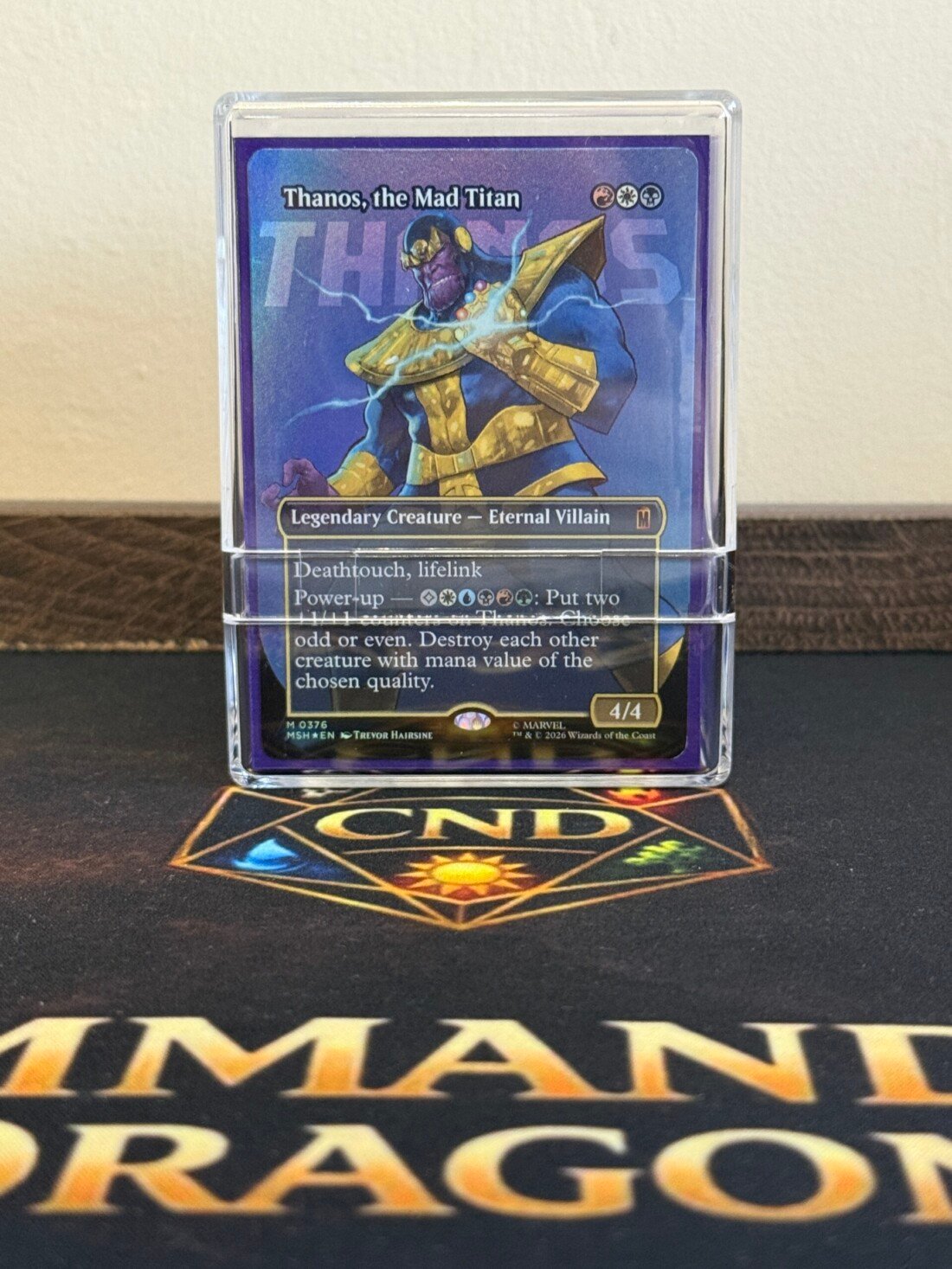 Thanos Commander B2 - mazo de Villanos Marvel