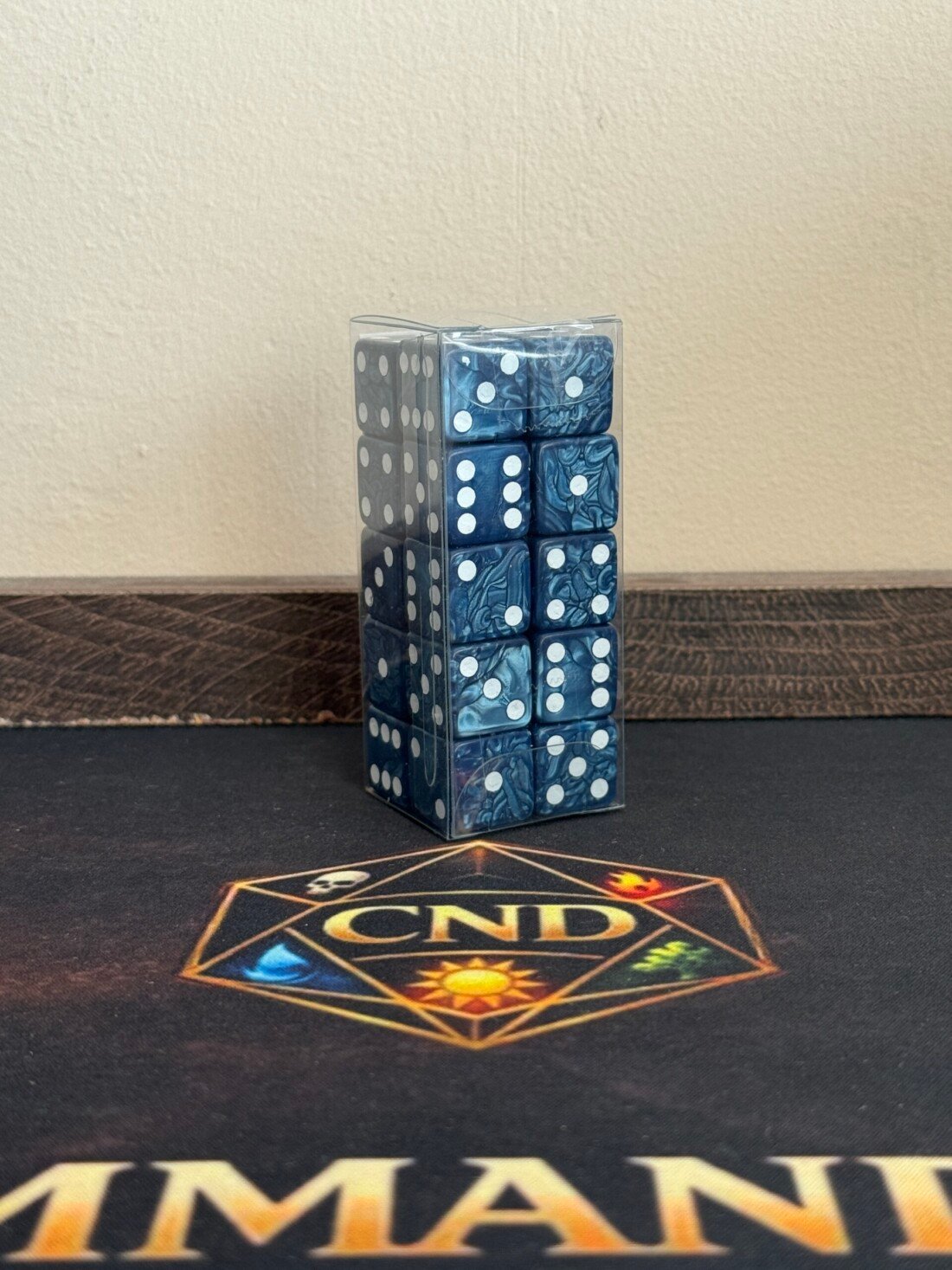Q Workshop pack de 20 dados D6 azules para Magic y juegos de mesa