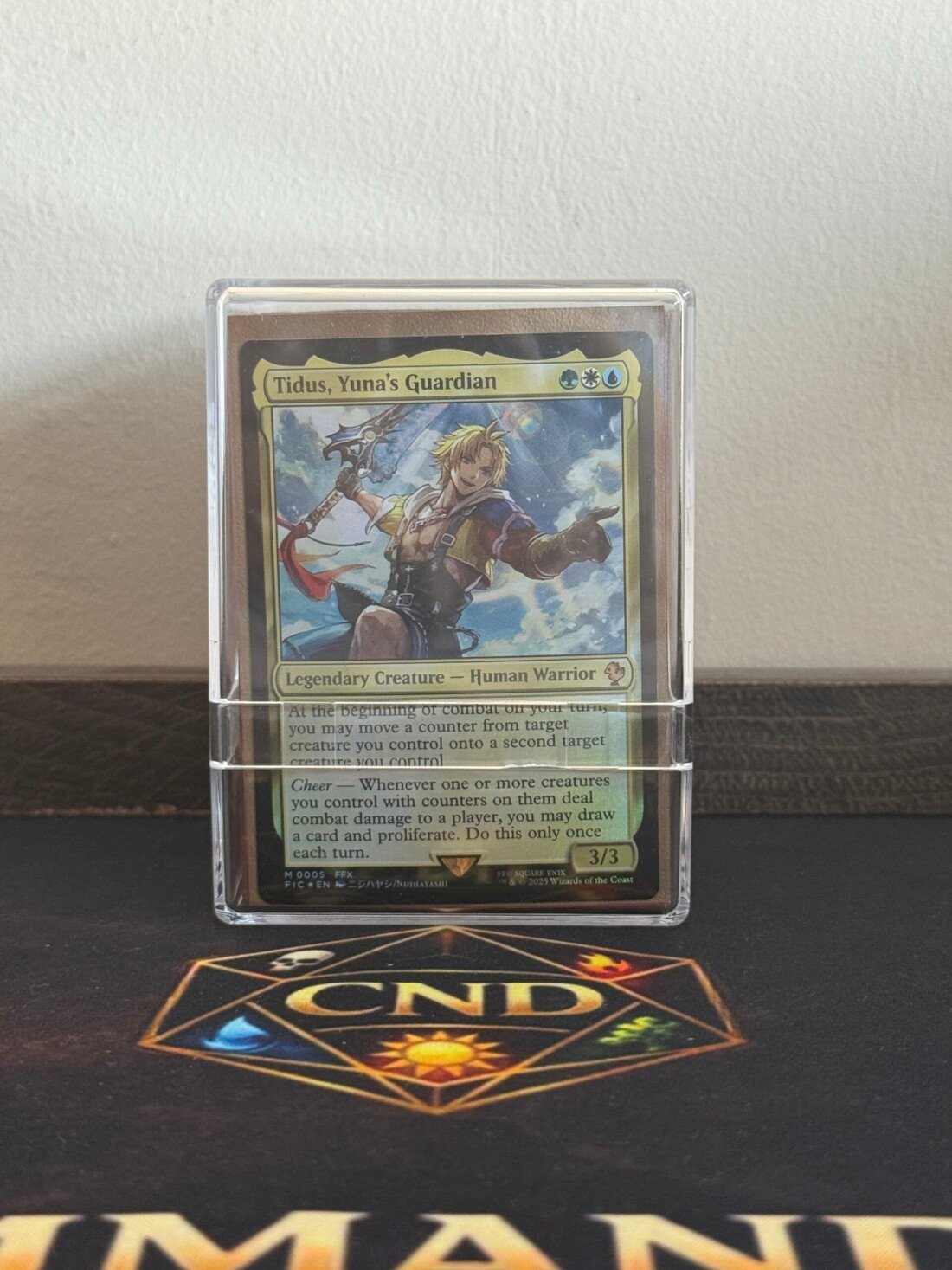 Tidus Commander B3 - precon Final Fantasy mejorado