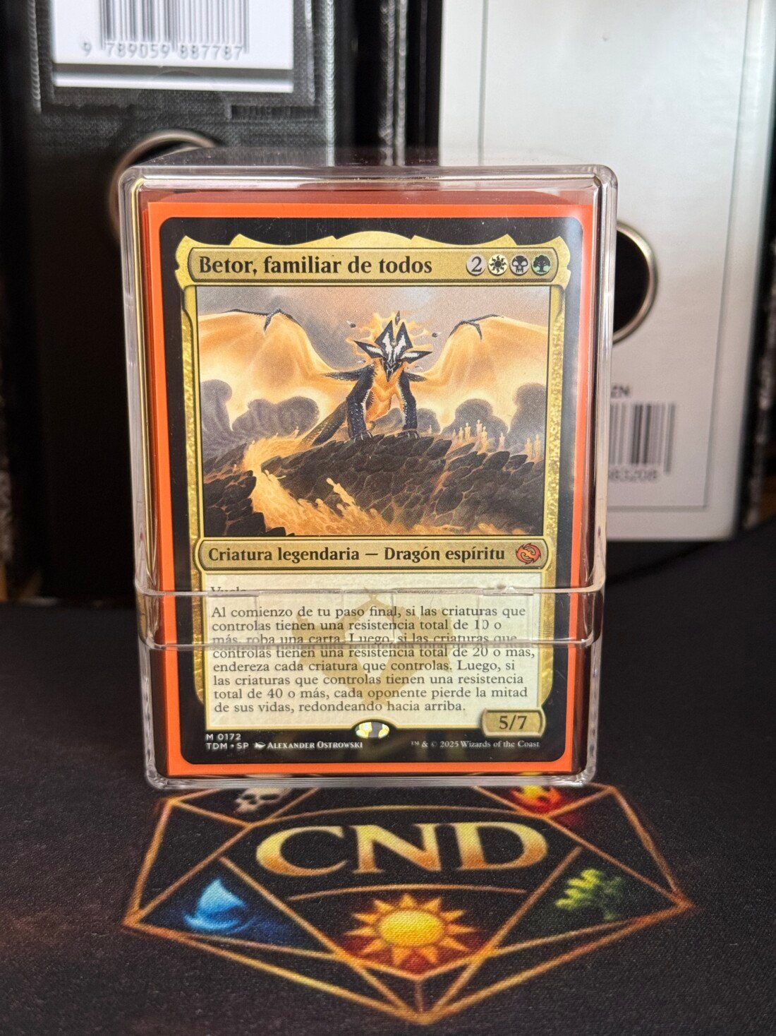 Betor Familiar de Todos mazo Commander B2 prácticamente en español