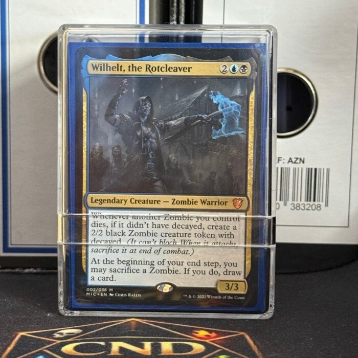 Wilhelt el Podredumbre mazo Commander B3 Dimir tribal de Zombis