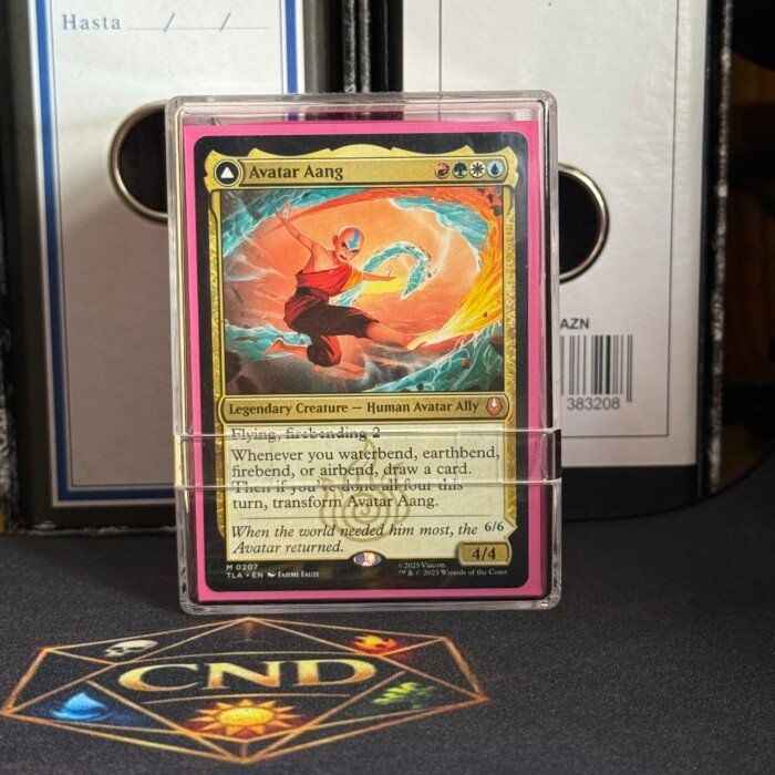 Avatar Aang mazo Commander B2 de cinco colores inspirado en Avatar La Leyenda de Aang
