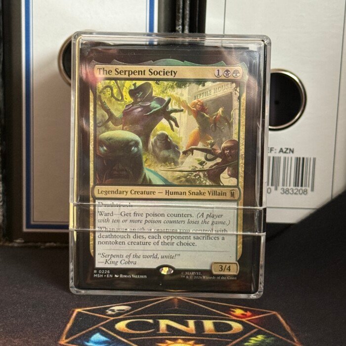The Serpent Society mazo Commander B2 Golgari de toque mortal
