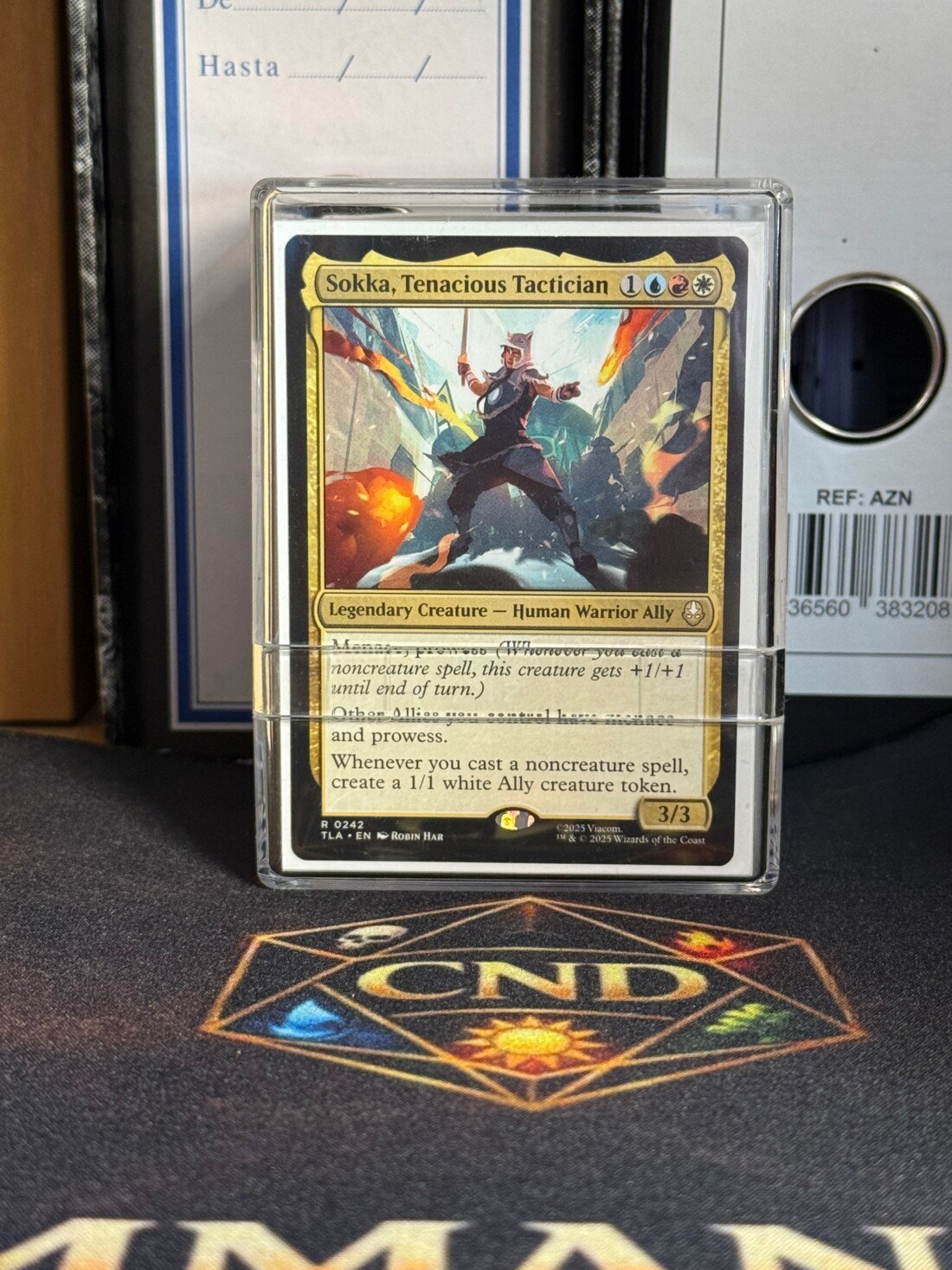 Sokka Estratega Tenaz mazo Commander B2 Jeskai de Avatar La Leyenda de Aang