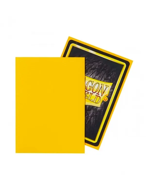 fundas-standard-matte-amarillo-100-fundas-dragon-shield