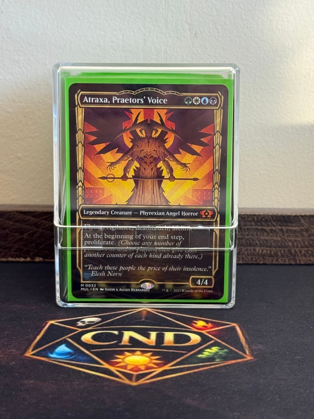 Atraxa Voz de los Pretores mazo Commander B3 de veneno y proliferar