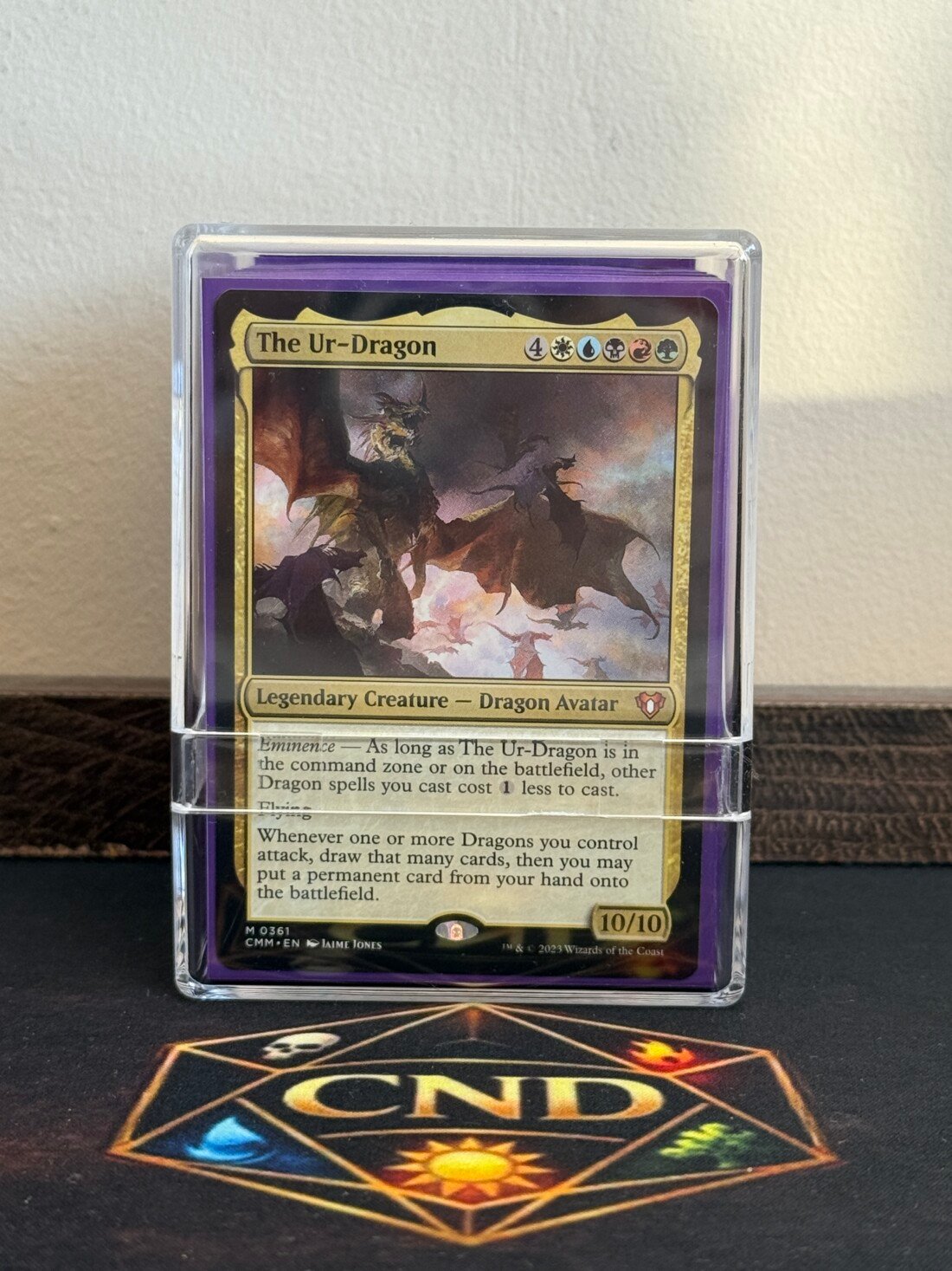 UR Dragon mazo Commander B3 de cinco colores tribal de Dragones
