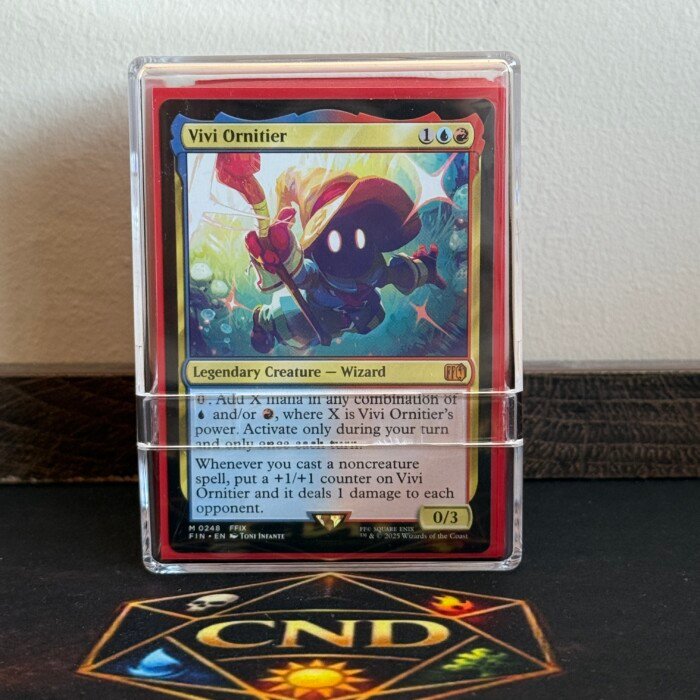 Vivi Ornitier mazo Commander B3 Izzet de hechizos FINAL FANTASY