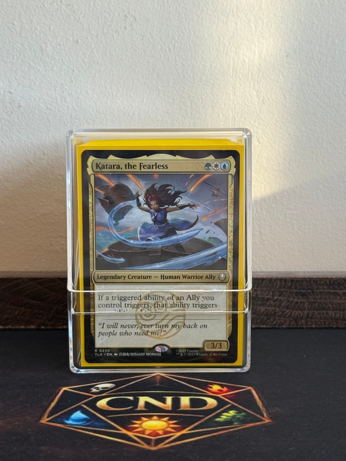 Katara la Intrépida mazo Commander B2 Bant de Avatar La Leyenda de Aang