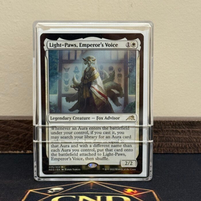 Light-Paws mazo Commander B3 monoblanco Voltron de Auras y daño de comandante